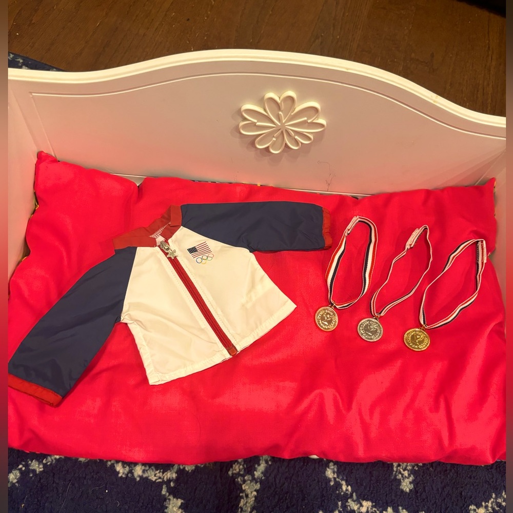 American Girl Doll Team USA Medals Ceremony Outfit Set